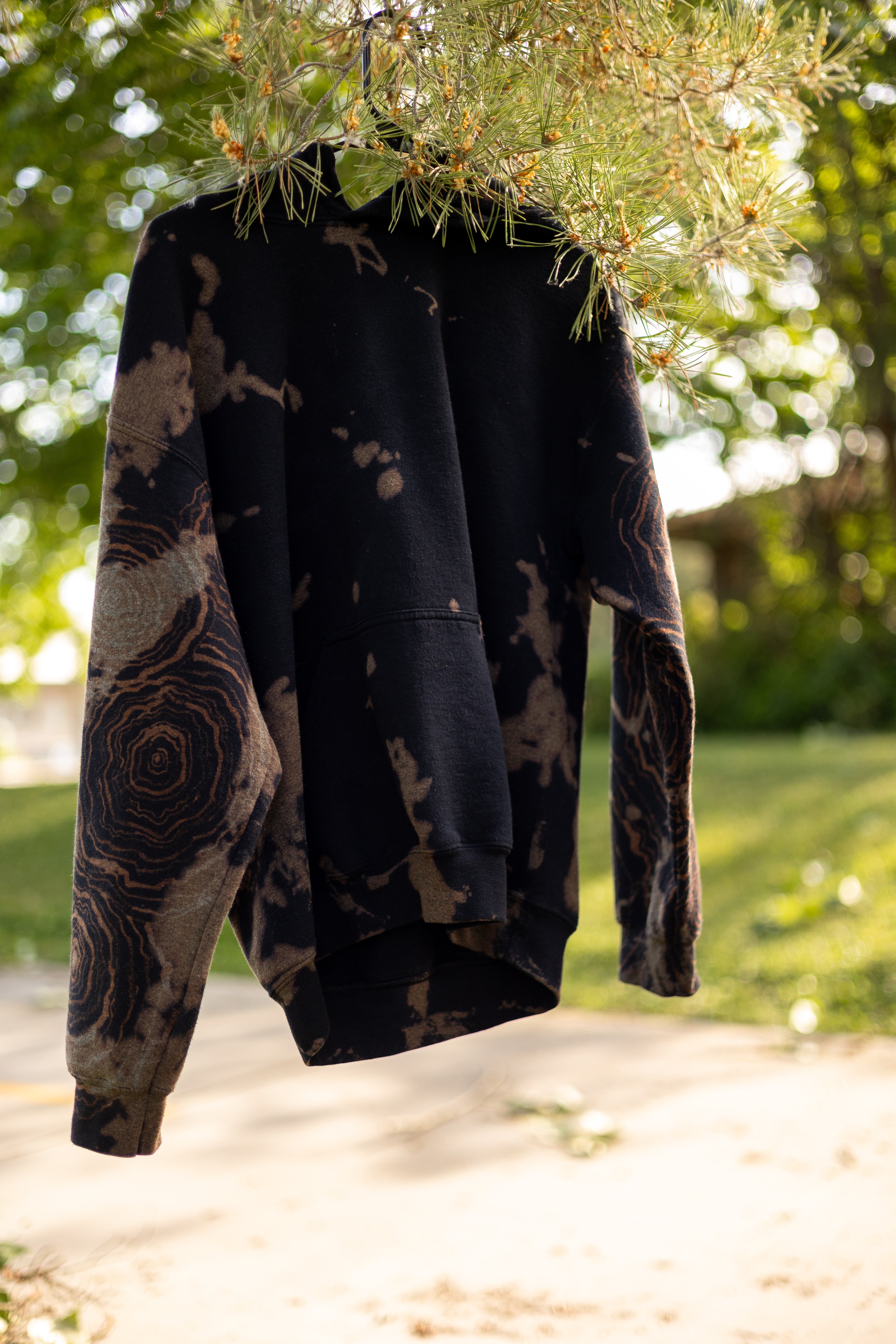 Black Tree Ring Sweatshirt