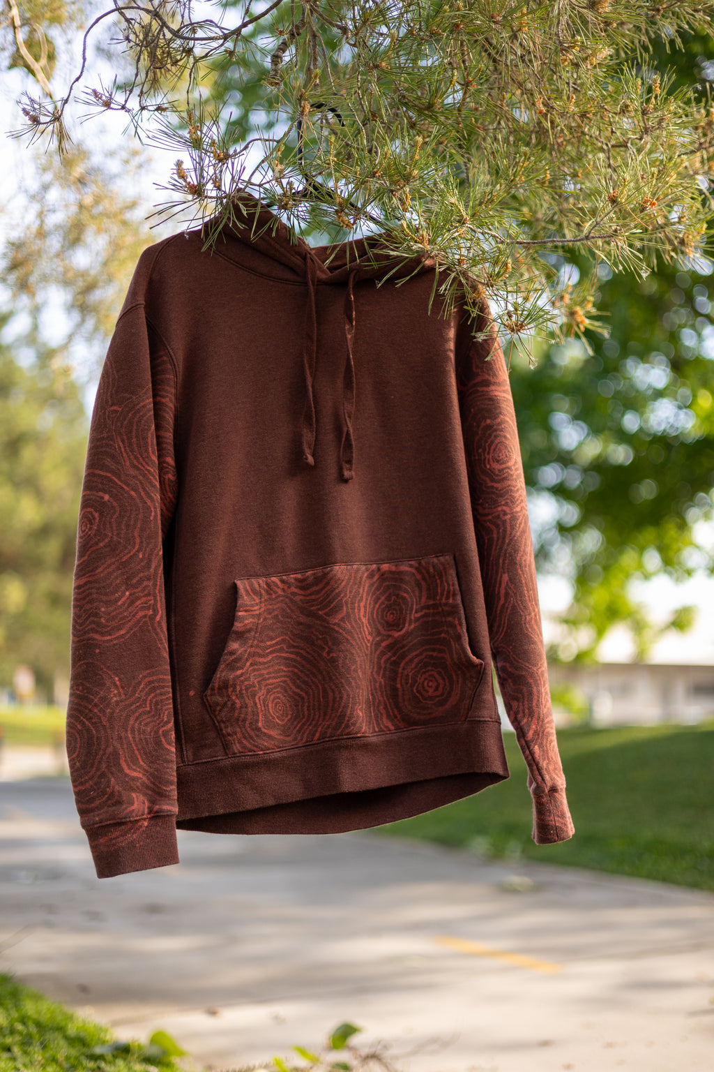 Brown Tree Ring Sweatshirt