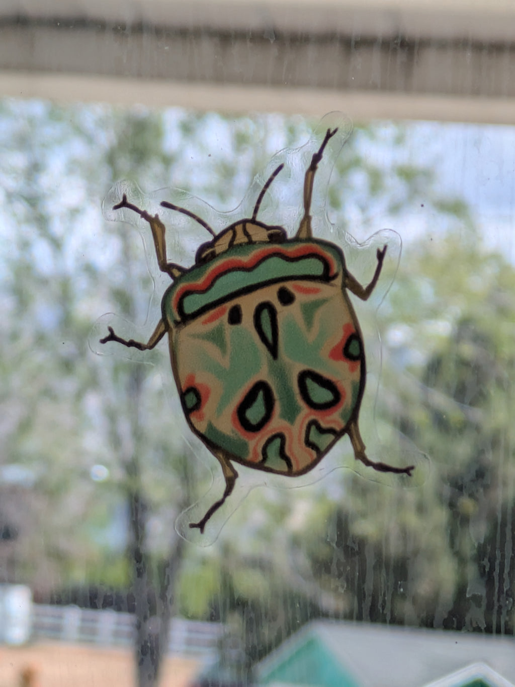 Picasso Bug Window Cling