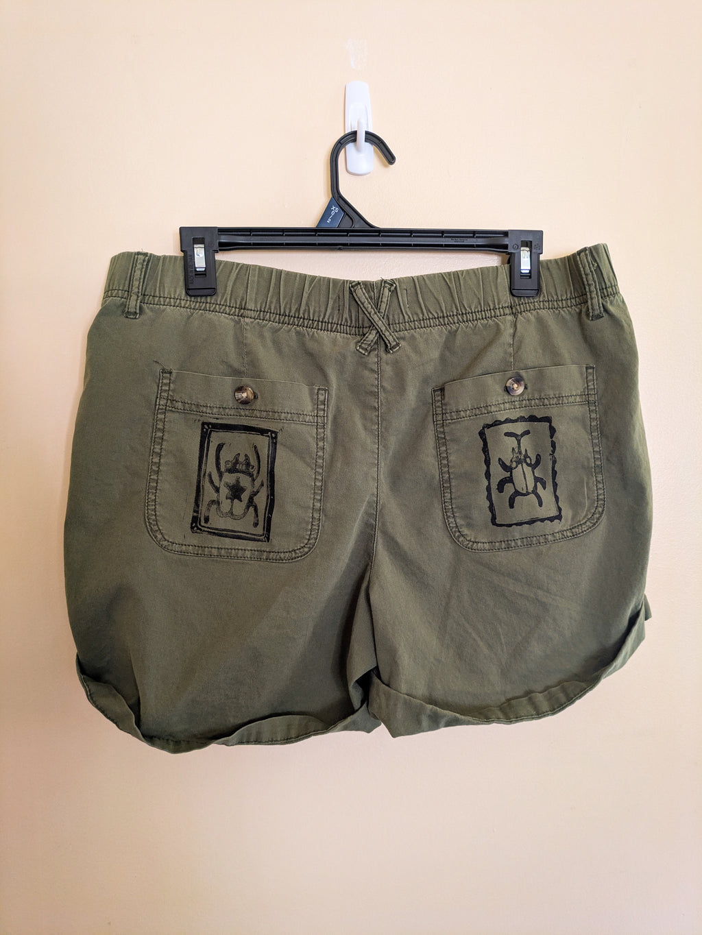 Beetle Stamp Cargo Shorts